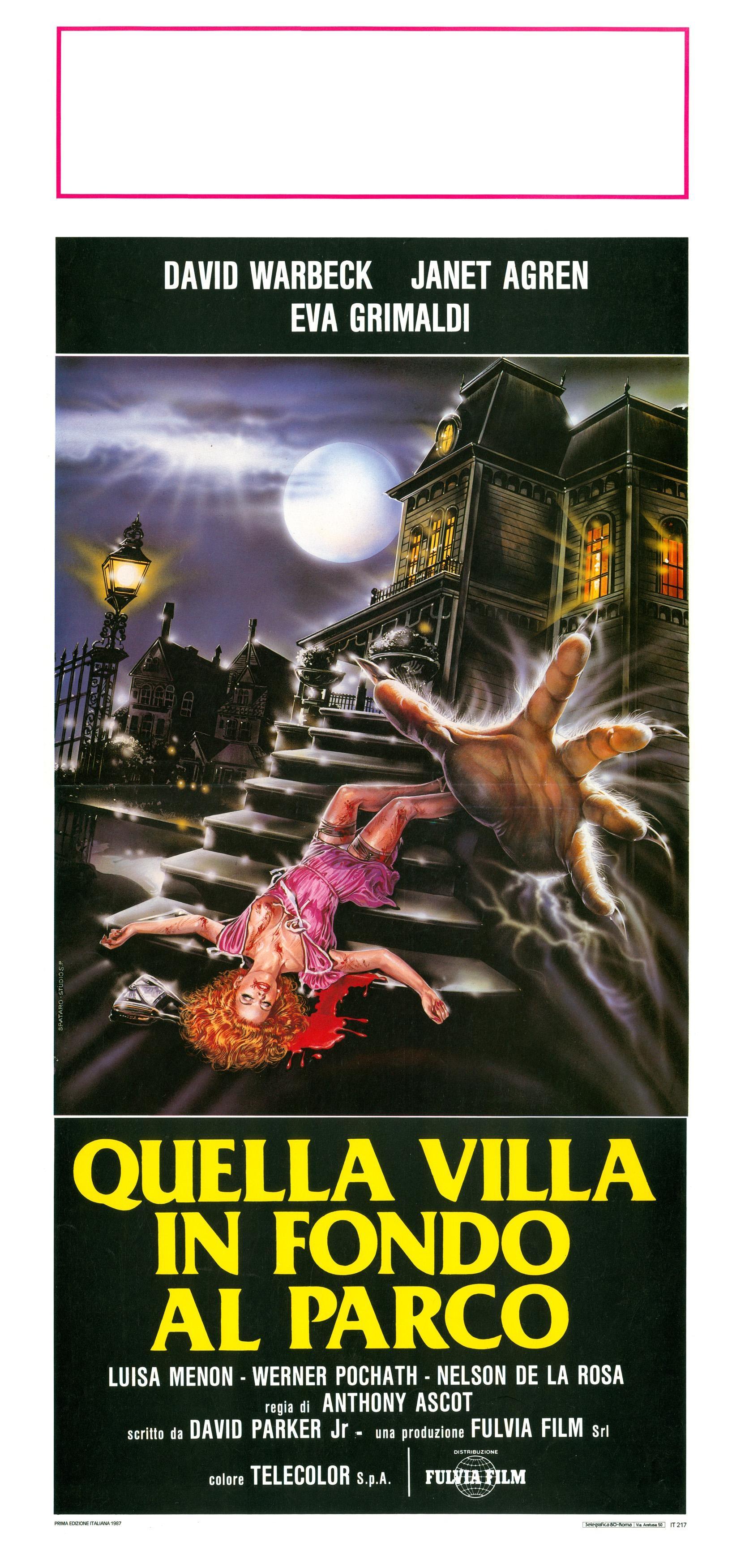 Постер фильма Quella villa in fondo al parco