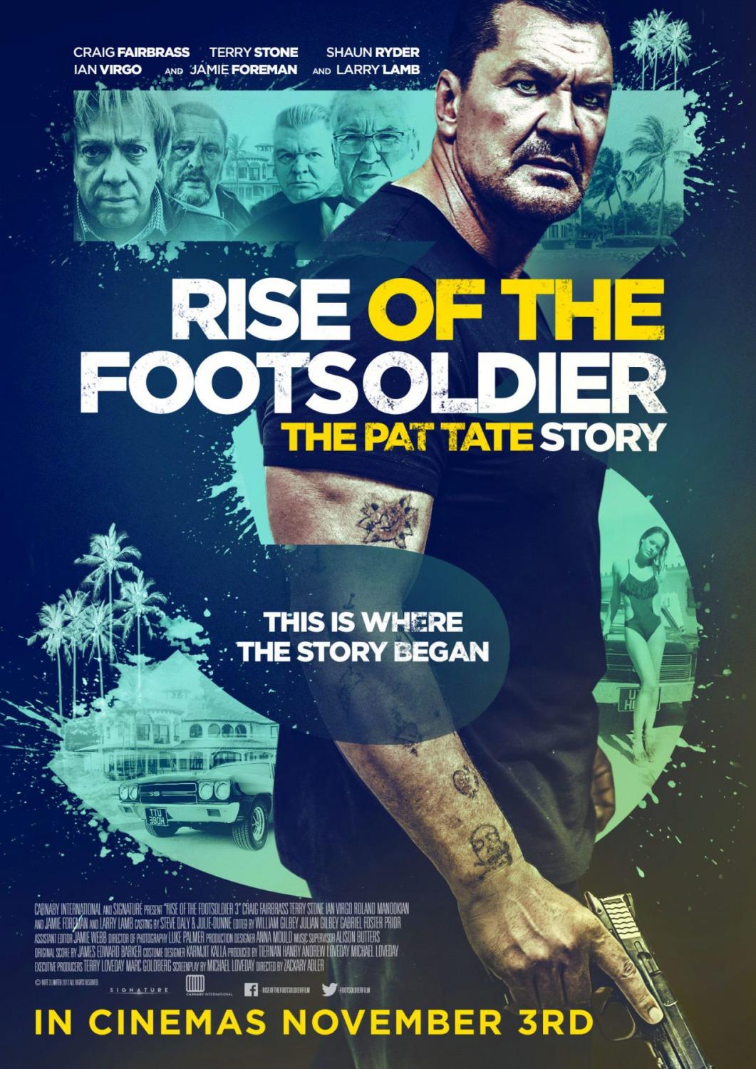 Постер фильма Rise of the Footsoldier 3 