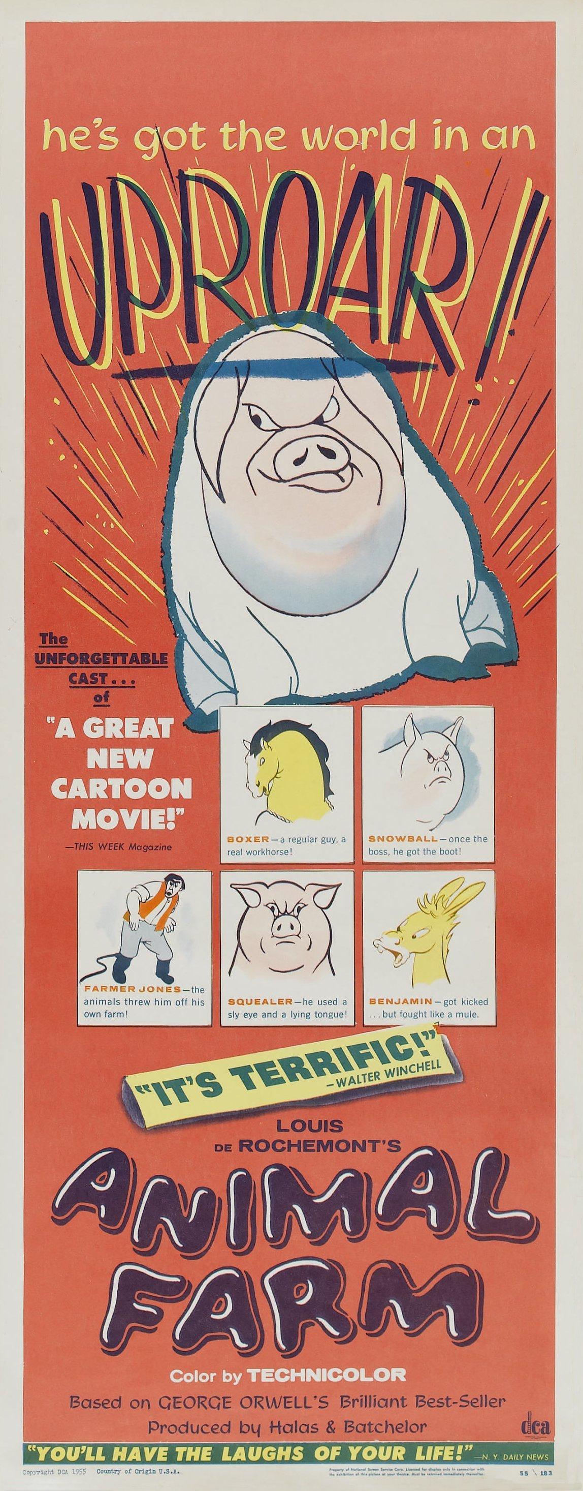 Постер фильма Звероферма | Animal Farm