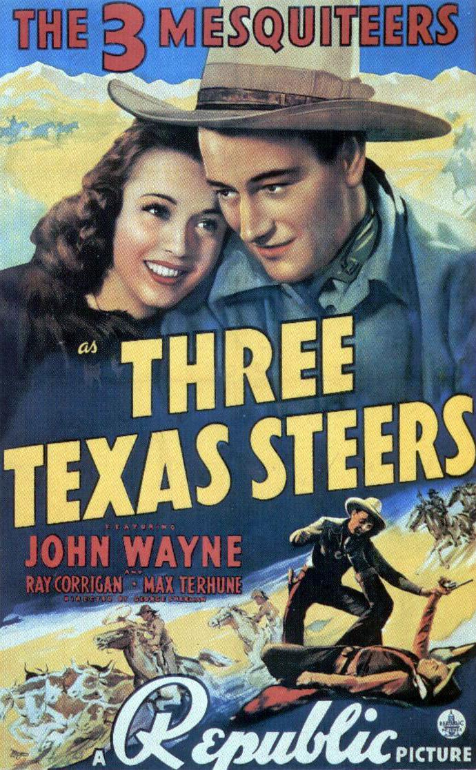 Постер фильма Three Texas Steers