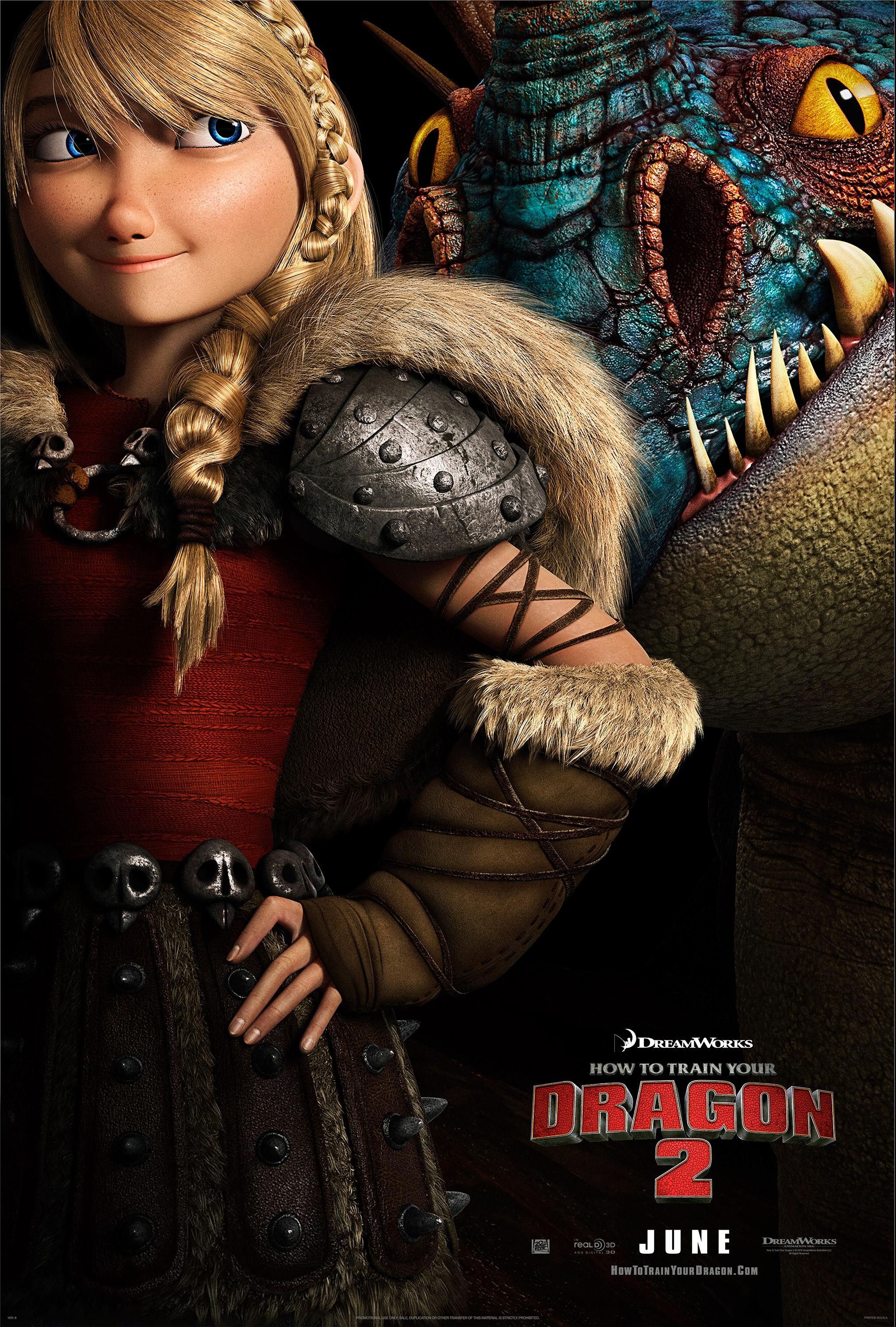 Постер фильма Как приручить дракона 2 | How to Train Your Dragon 2