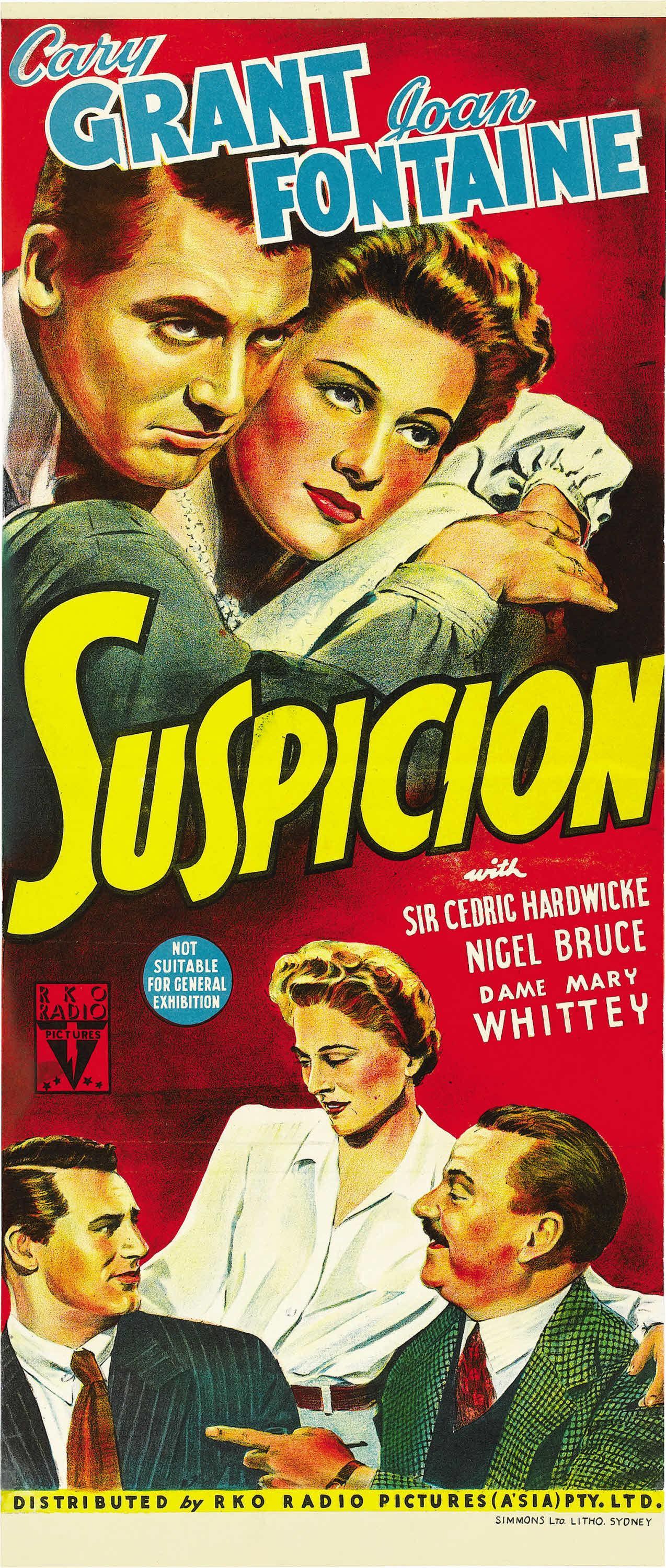 Постер фильма Подозрение | Suspicion