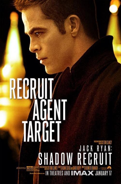 Постер фильма Джек Райан: Теория хаоса | Jack Ryan: Shadow Recruit