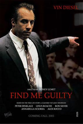 Постер фильма Я виновен! | Find Me Guilty