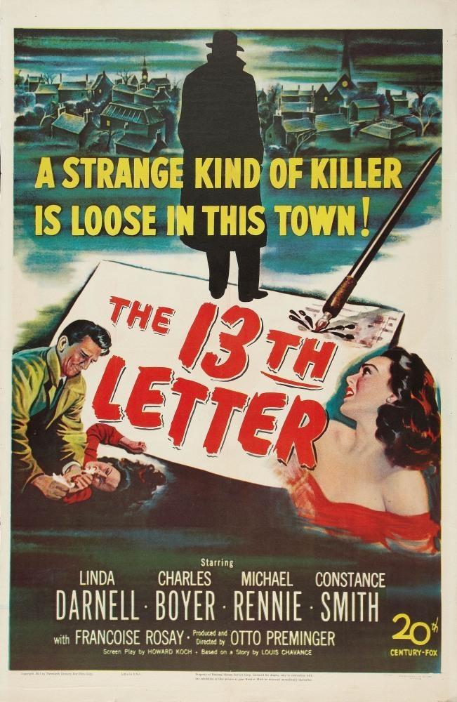 Постер фильма Тринадцатое письмо | 13th Letter
