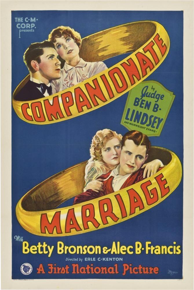 Постер фильма Companionate Marriage
