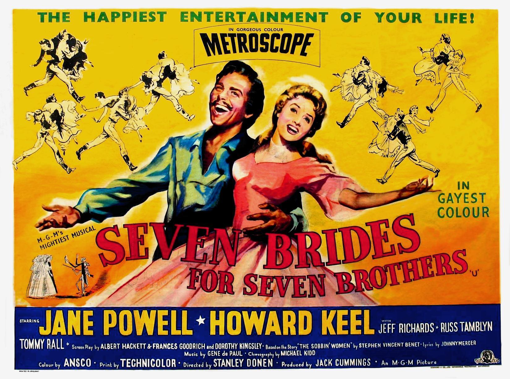 Постер фильма Семь невест для семи братьев | Seven Brides for Seven Brothers
