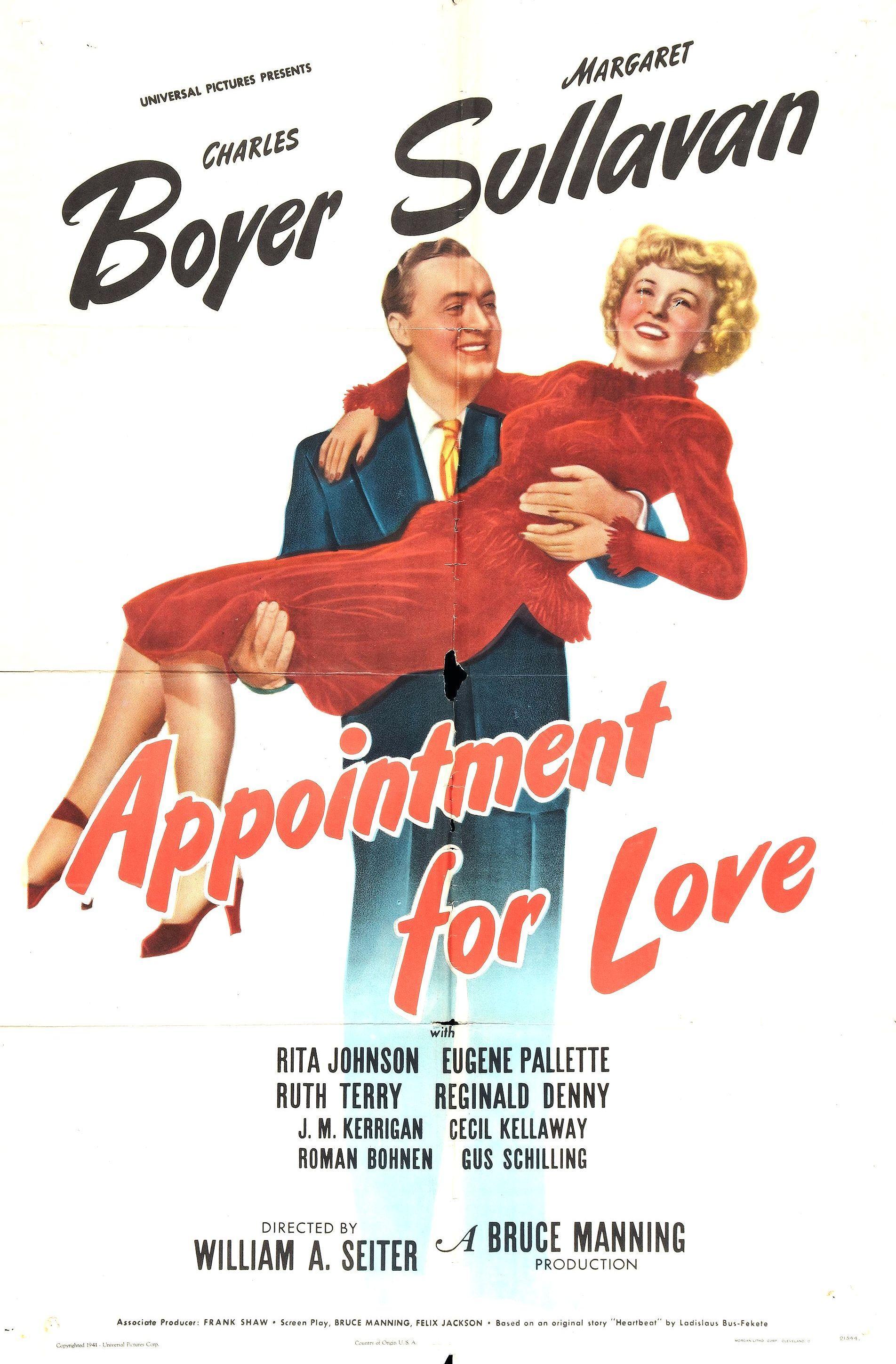 Постер фильма Любовное свидание | Appointment for Love
