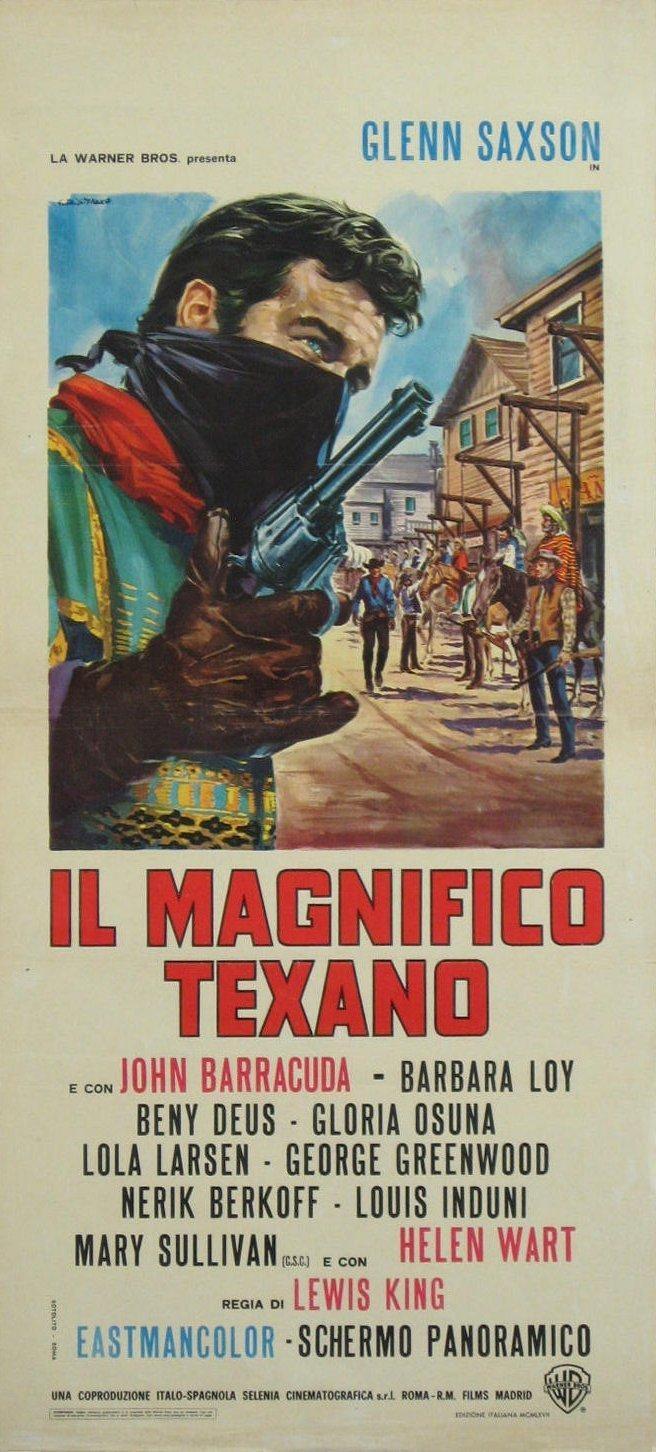 Постер фильма magnifico Texano