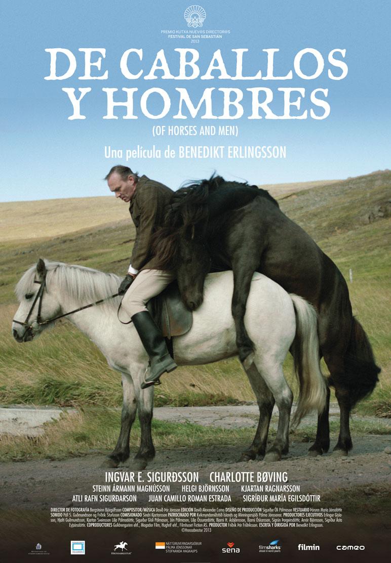 Постер фильма О лошадях и людях | Hross í oss