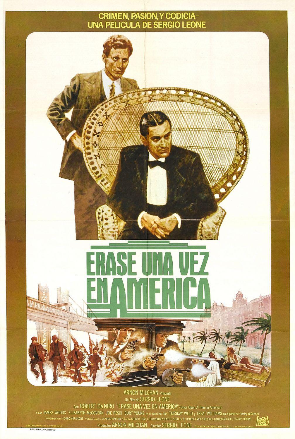 Постер фильма Однажды в Америке | Once Upon a Time in America