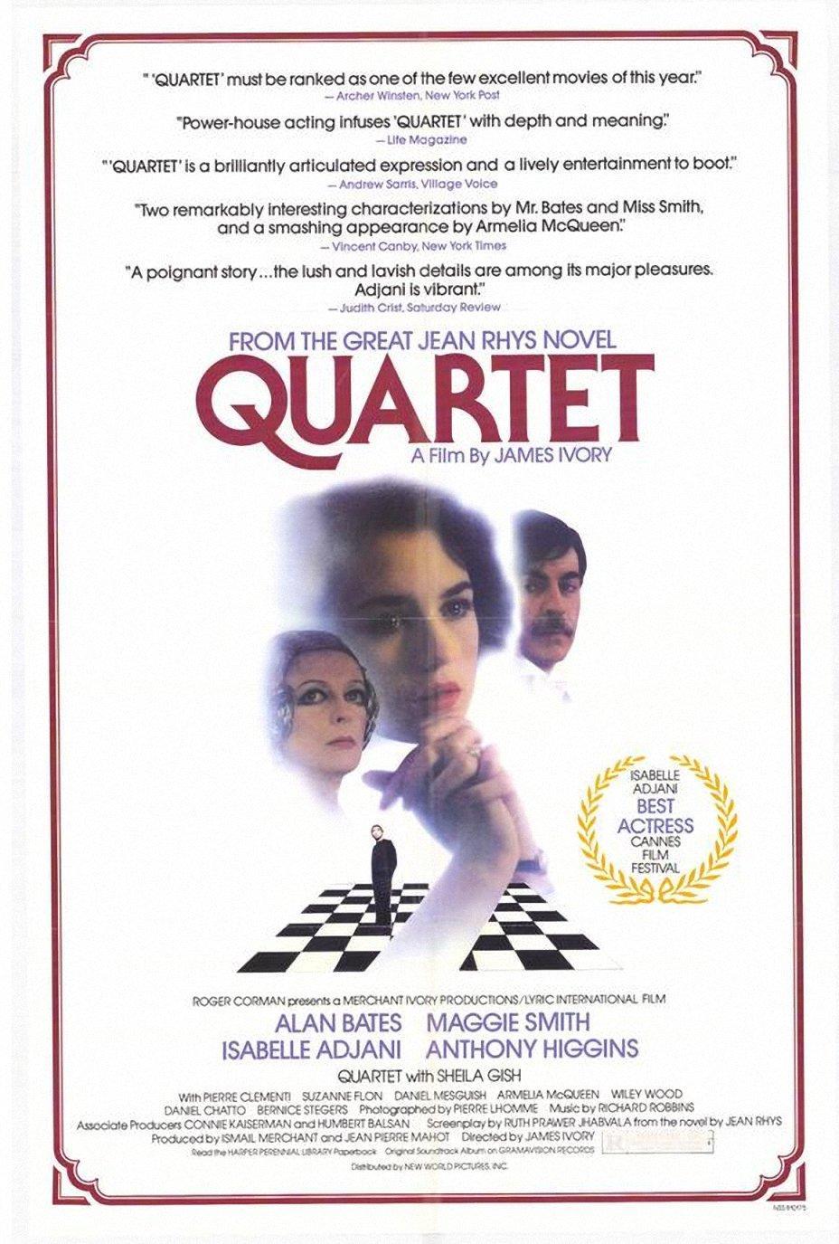 Постер фильма Квартет | Quartet