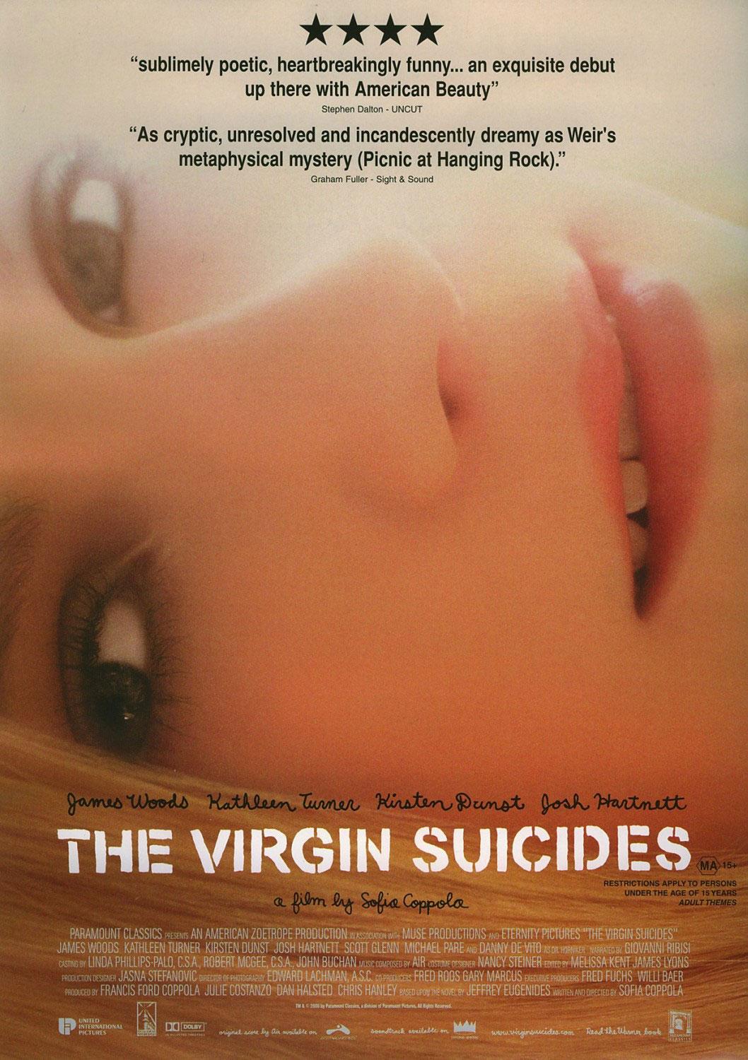 Постер фильма Девственницы-самоубийцы | Virgin Suicides