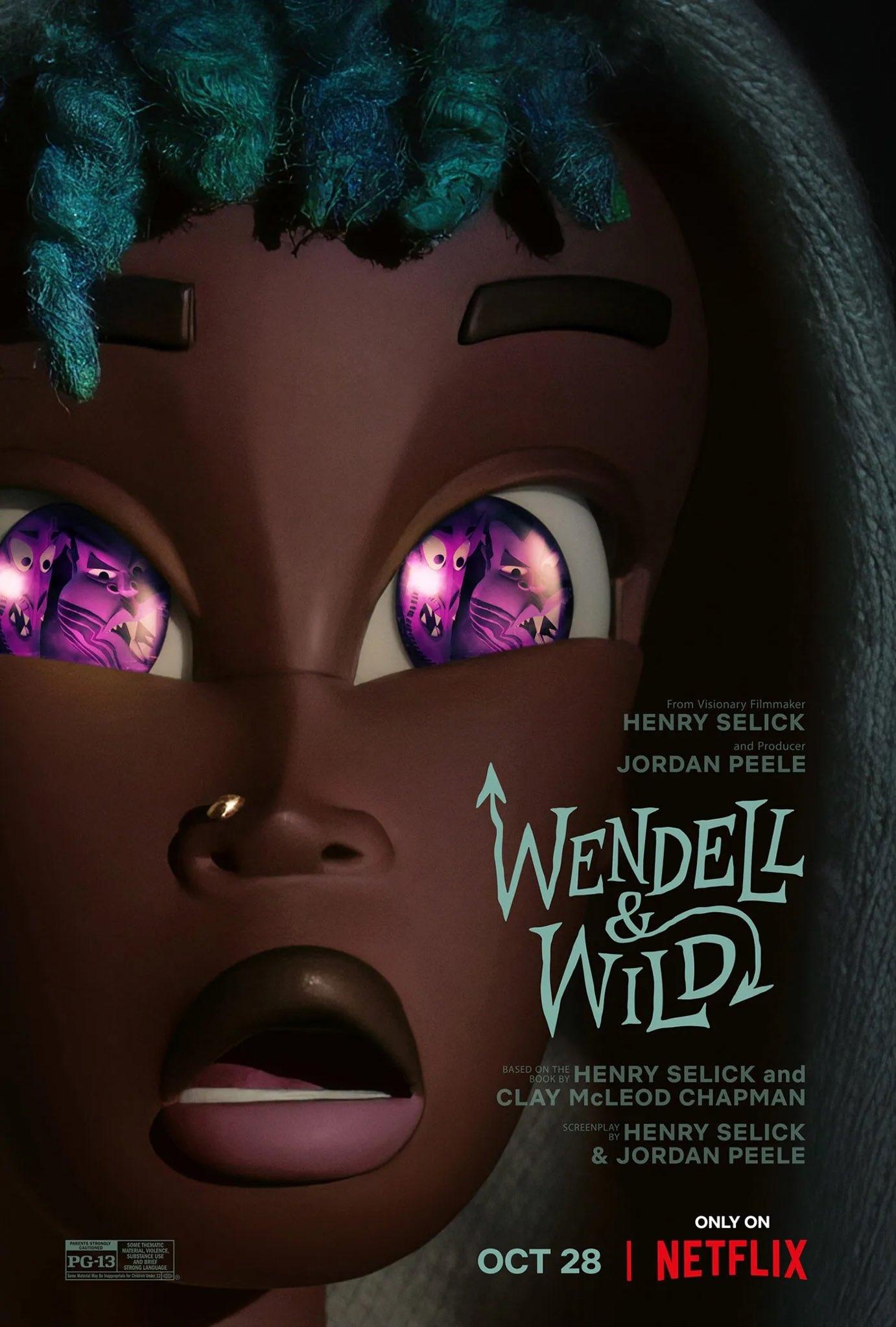 Постер фильма Уэнделл и Уайлд | Wendell and Wild