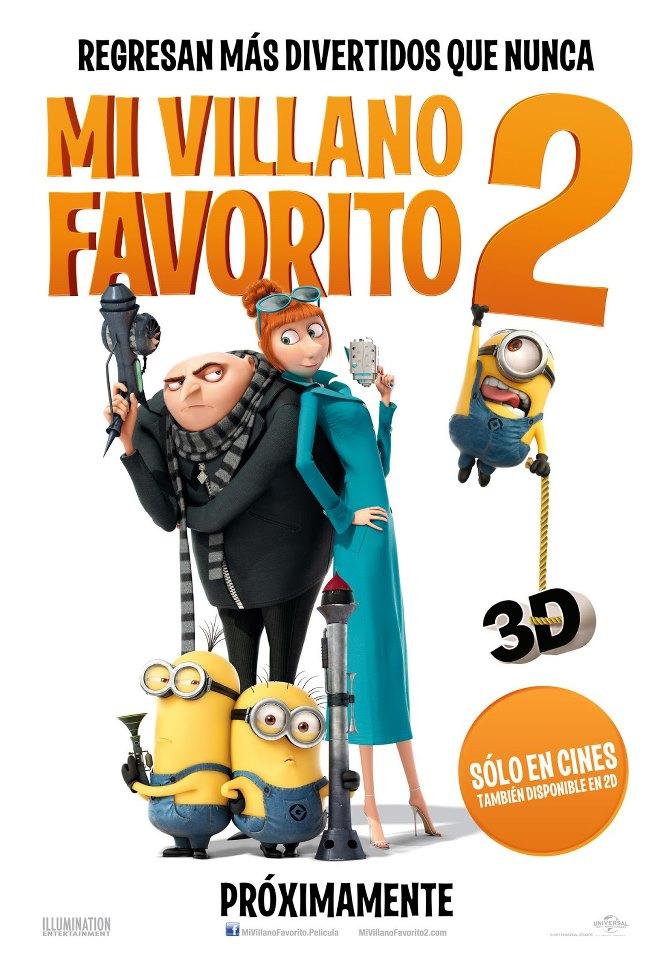 Постер фильма Гадкий Я 2 | Despicable Me 2