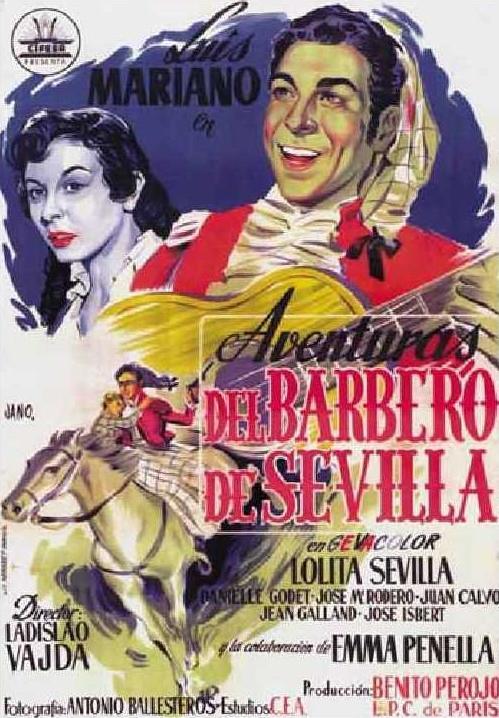 Постер фильма Aventuras del barbero de Sevilla