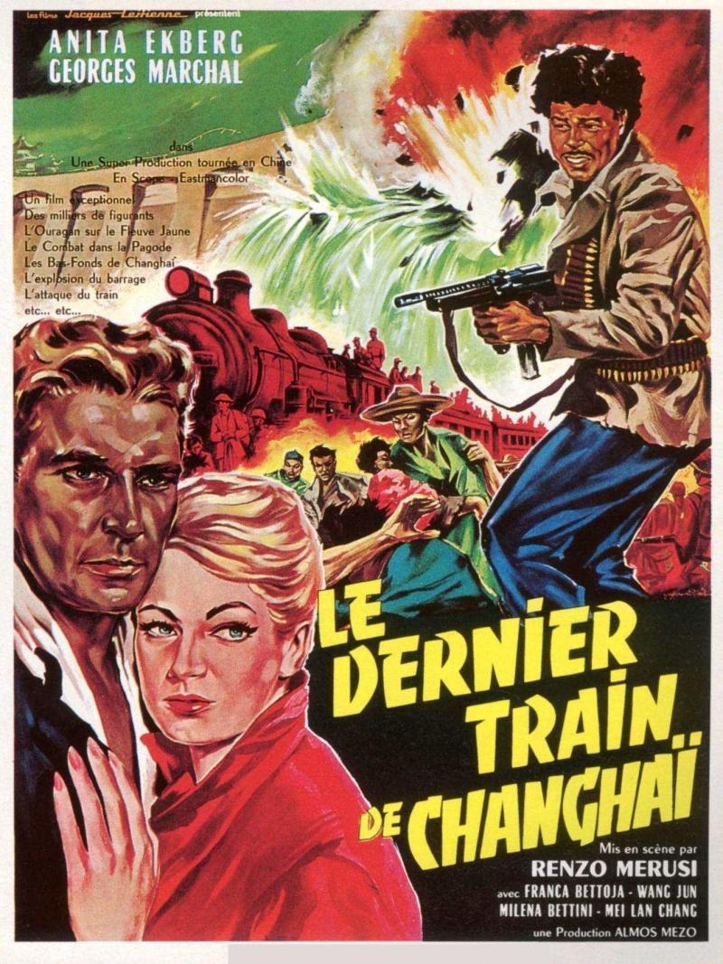 Постер фильма Последний поезд в Шанхай | Apocalisse sul fiume giallo