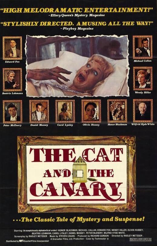 Постер фильма Кошка и канарейка | Cat and the Canary