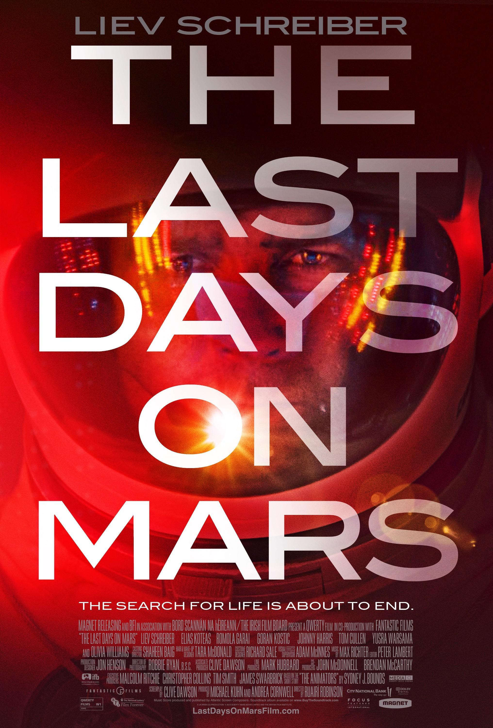 Постер фильма Последние дни на Марсе | Last Days on Mars