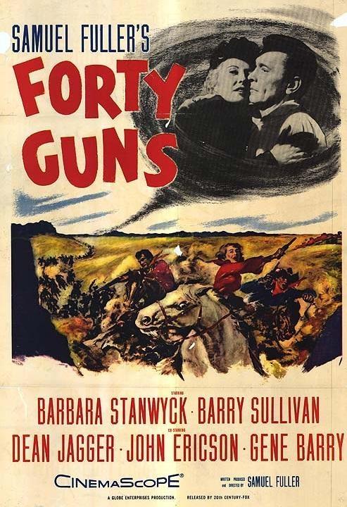 Постер фильма Сорок ружей | Forty Guns
