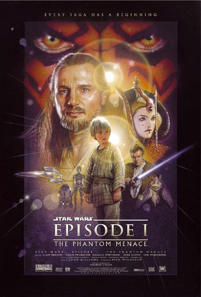 Постер фильма Звездные войны: Эпизод 1 - Скрытая угроза | Star Wars: Episode I - The Phantom Menace
