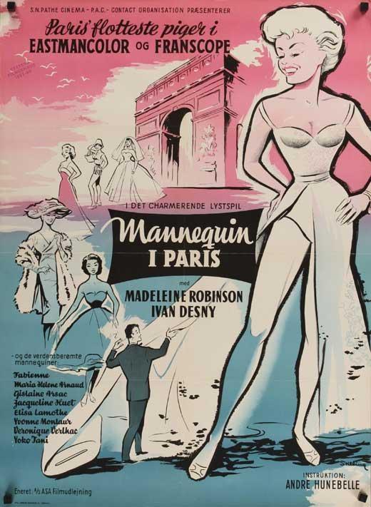 Постер фильма Mannequins de Paris