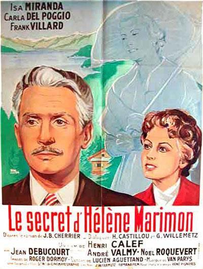 Постер фильма Тайна Хелены Маримон | secret d'Hélène Marimon