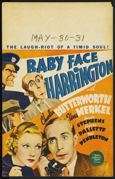 Постер фильма Baby Face Harrington