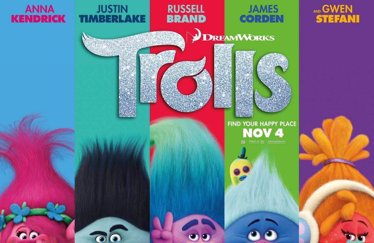 Постер фильма Тролли | Trolls