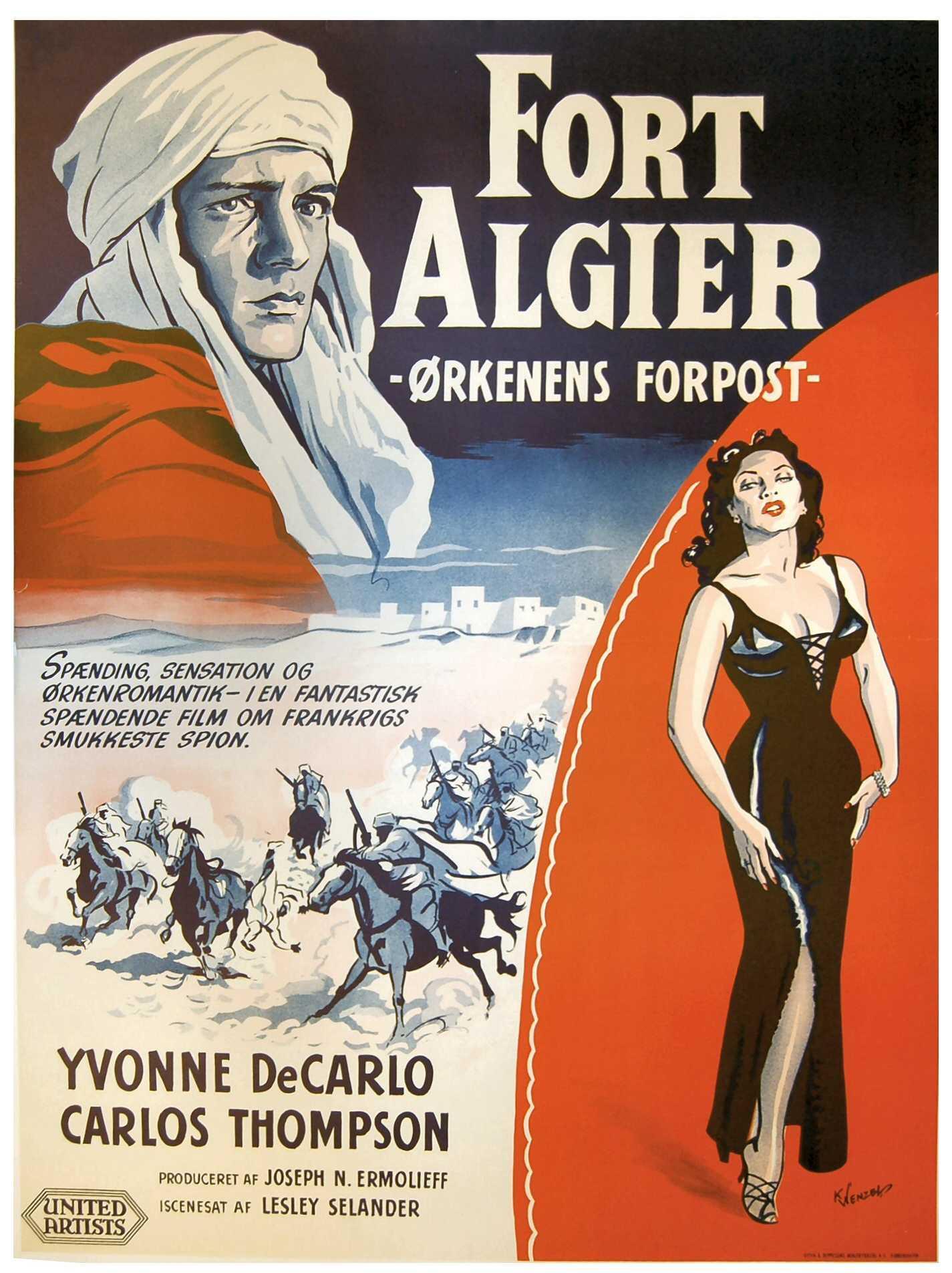 Постер фильма Fort Algiers
