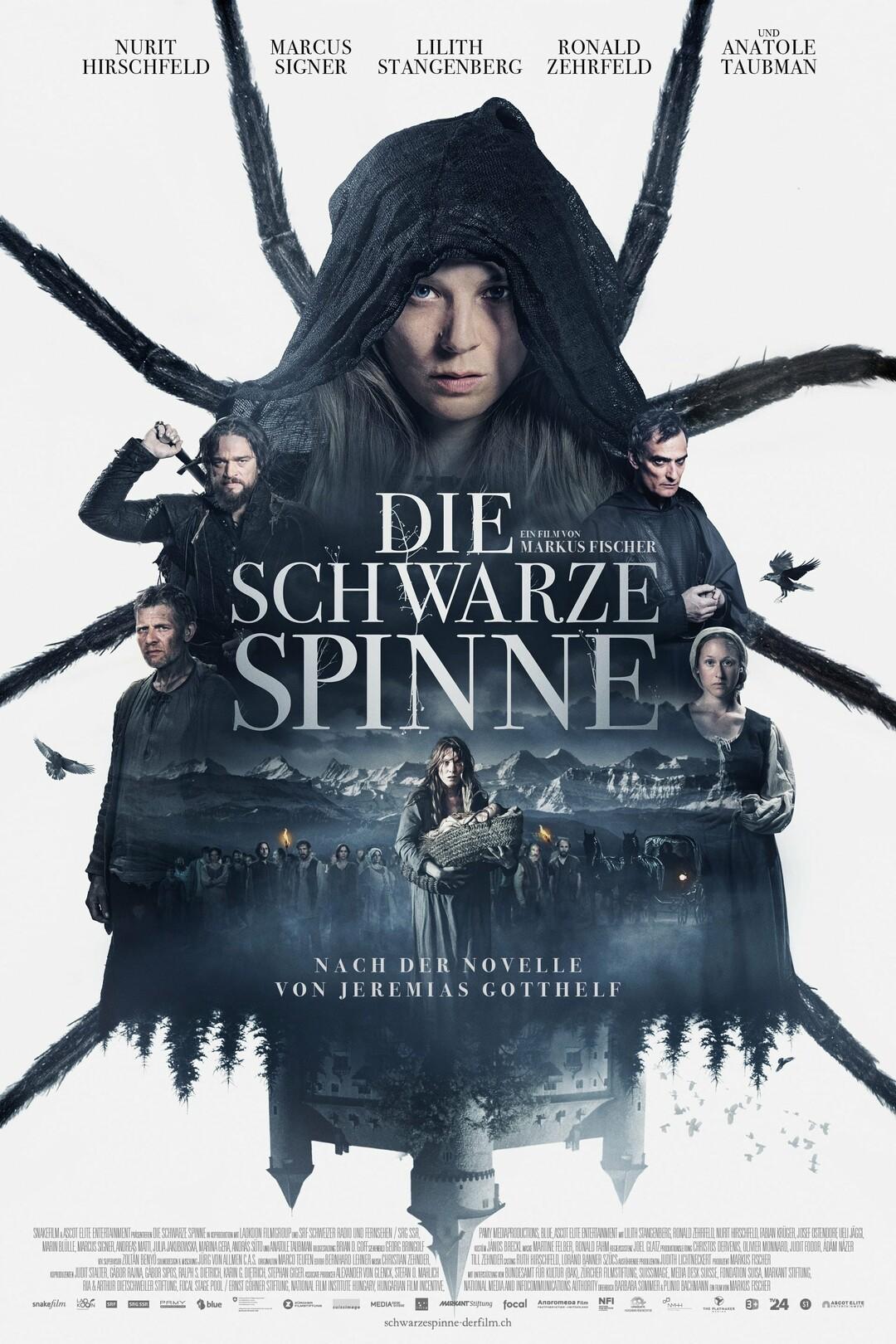 Постер фильма Проклятие черного паука | Die Schwarze Spinne