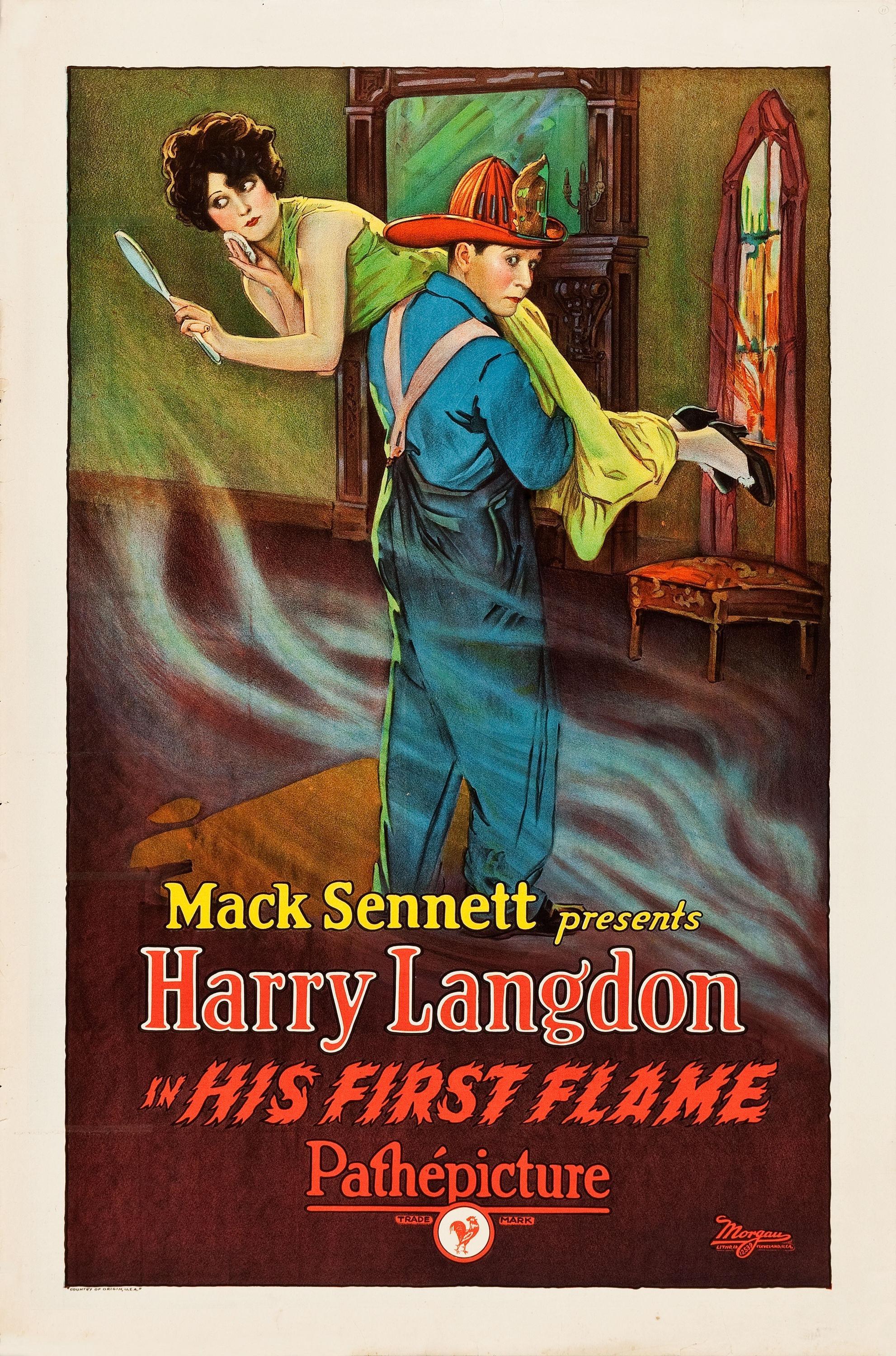 Постер фильма His First Flame