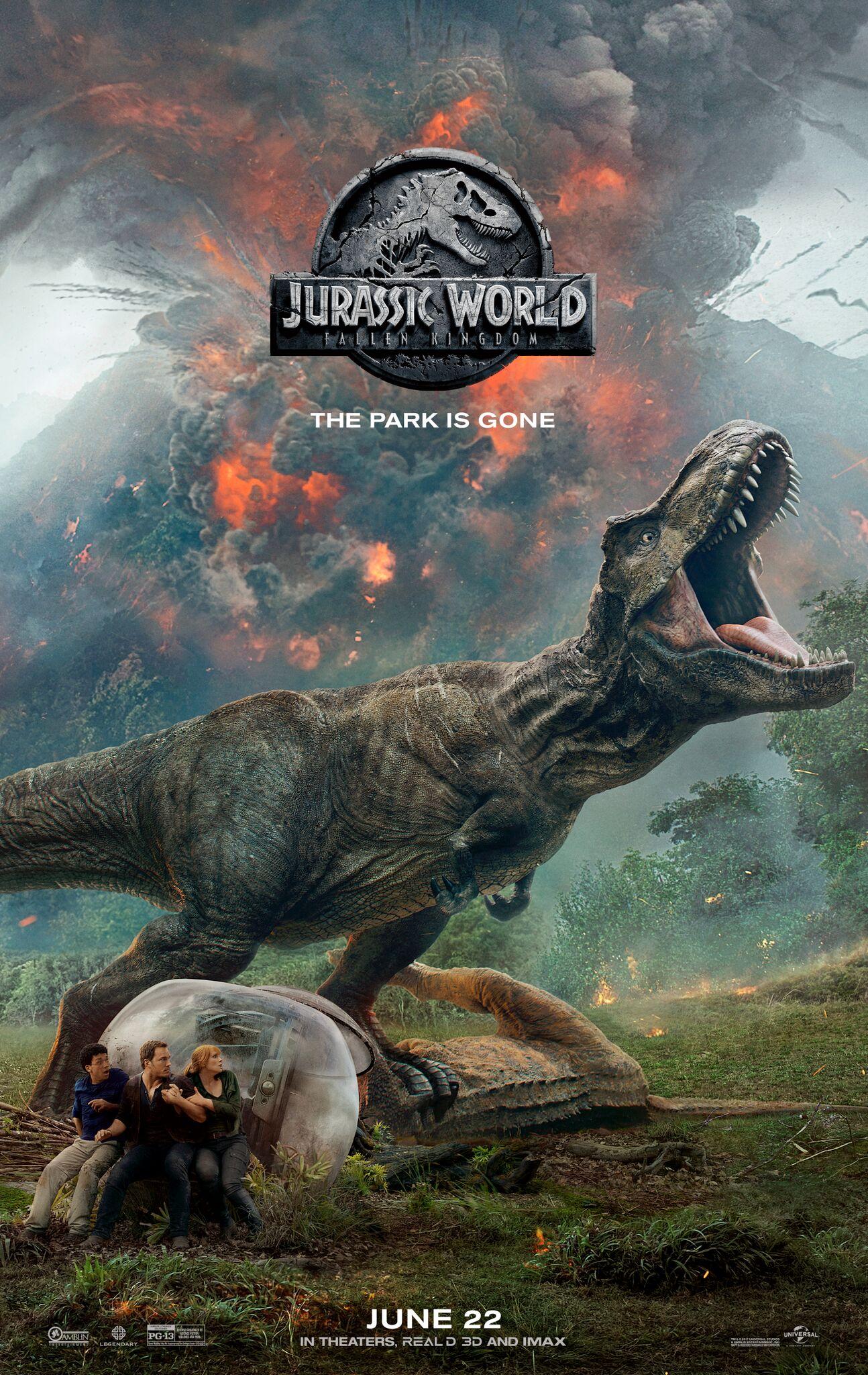 Постер #220071 для фильма Мир Юрского периода 2 | Jurassic World: Fallen  Kingdom | KINOMANIA.RU