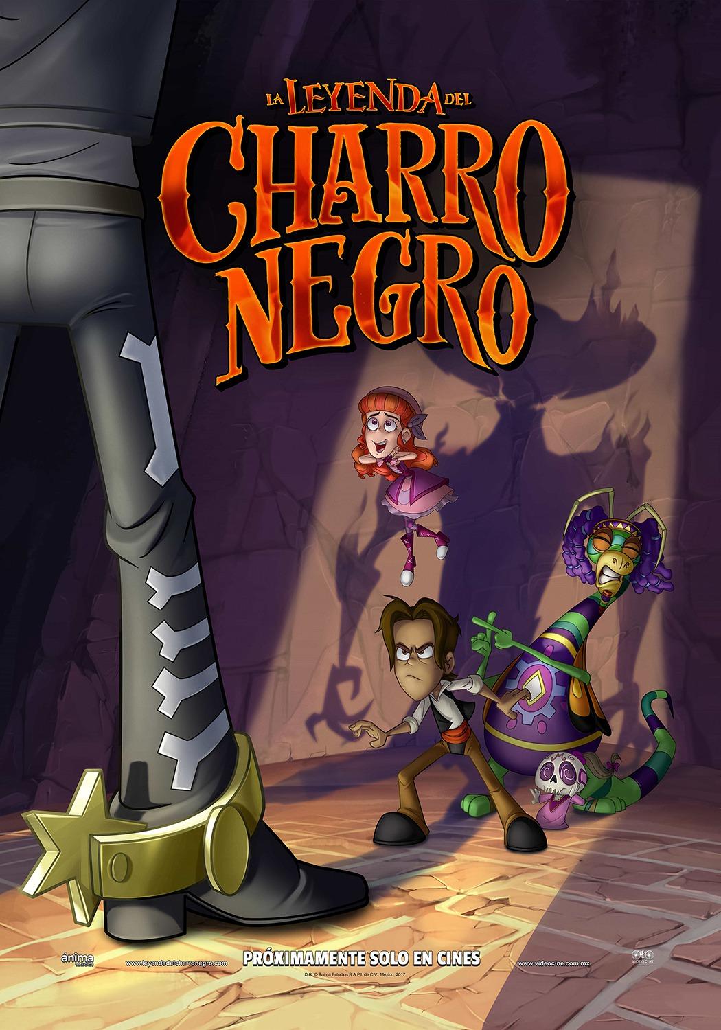 Постер фильма La Leyenda del Charro Negro 