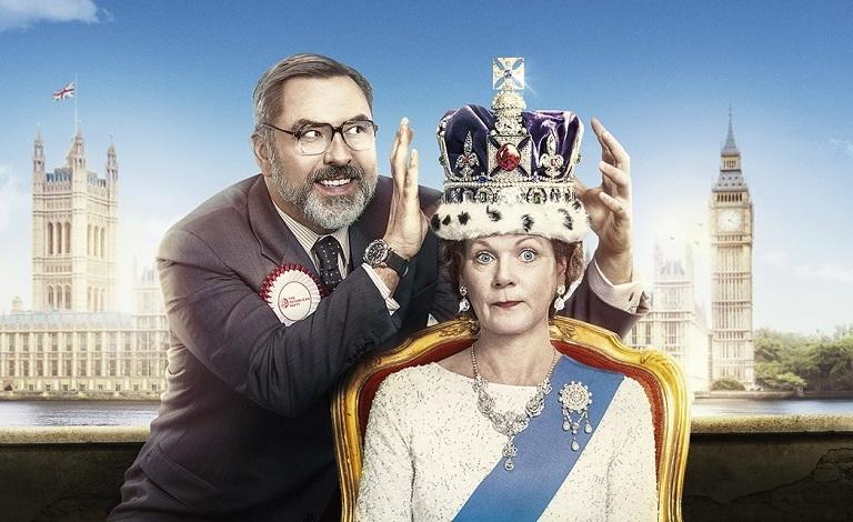 Фрагмент постера сериала "Королева и я"