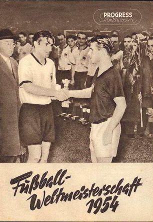 Fußball Weltmeisterschaft 1954