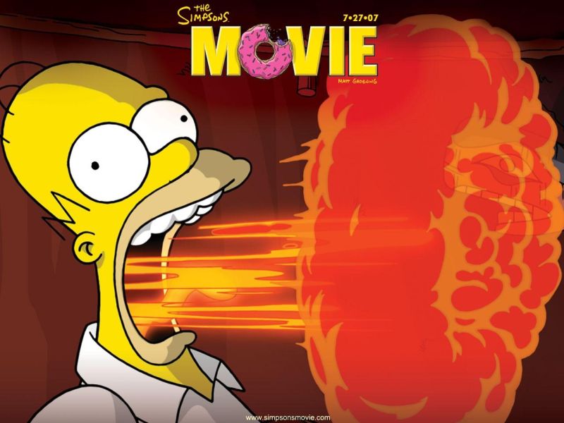 Фильм Симпсоны в Кино | Simpsons Movie - лучшие обои для рабочего стола