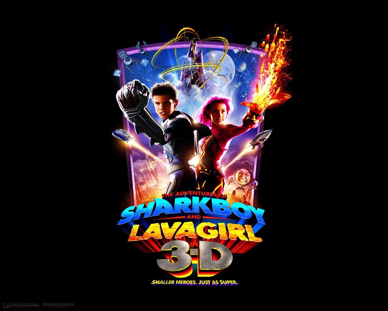 Фильм Приключения Шаркбоя и Лавы | Adventures of Sharkboy and Lavagirl 3-D - лучшие обои для рабочего стола