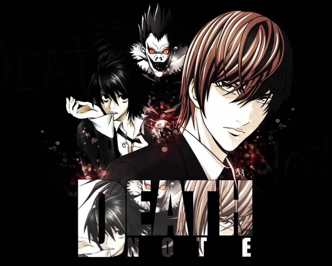 Фильм Тетрадь Смерти | Death Note - лучшие обои для рабочего стола