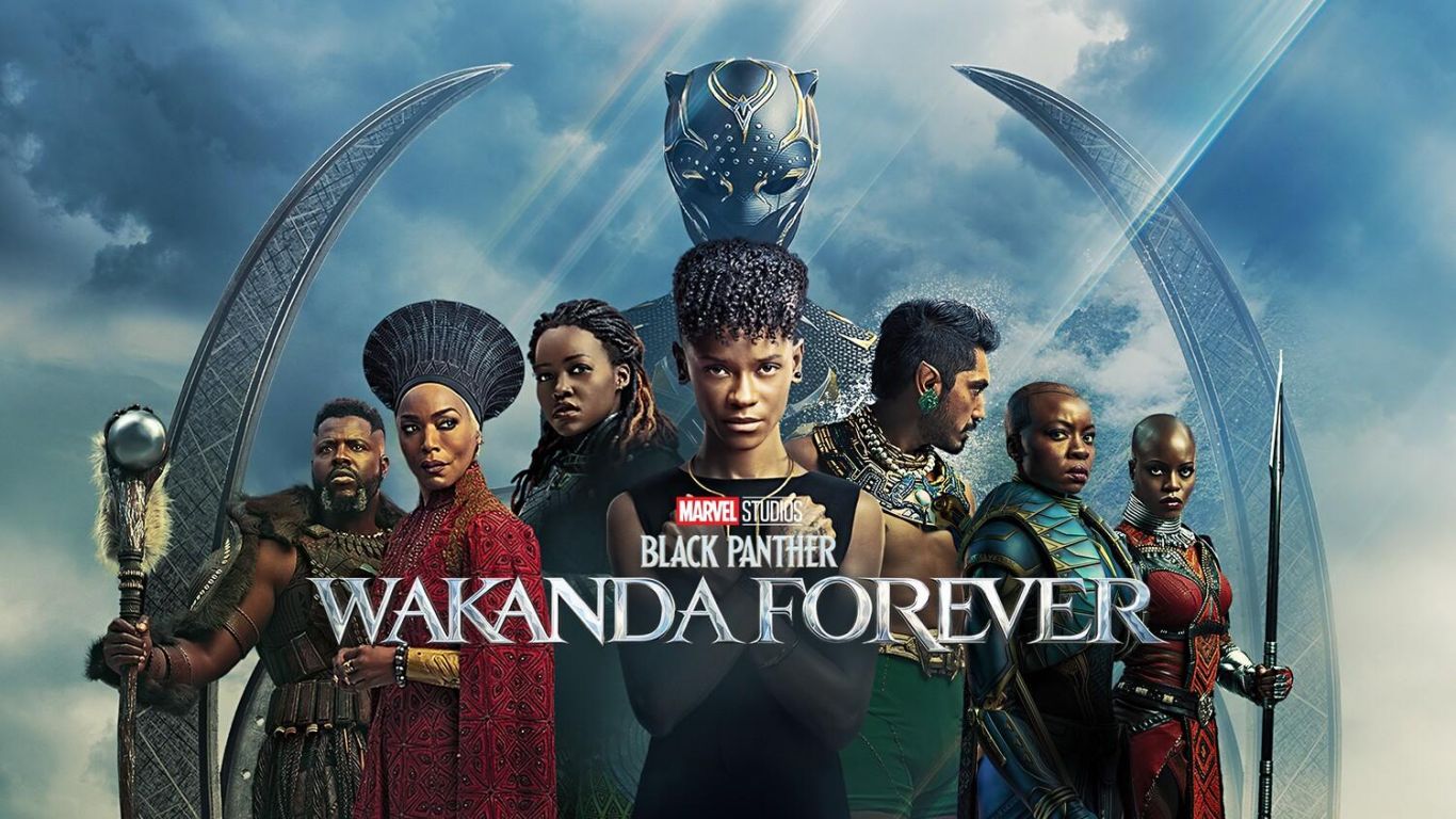 Фильм Чёрная Пантера: Ваканда навеки | Black Panther Wakanda Forever - лучшие обои для рабочего стола