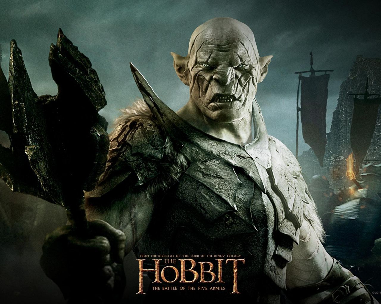 Фильм Хоббит: Битва пяти воинств | Hobbit: The Battle of the Five Armies - лучшие обои для рабочего стола