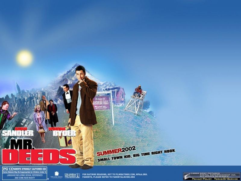 Фильм Миллионер поневоле | Mr. Deeds - лучшие обои для рабочего стола