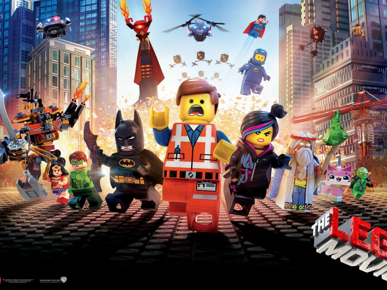 Фильм Лего. Фильм | Lego Movie - лучшие обои для рабочего стола