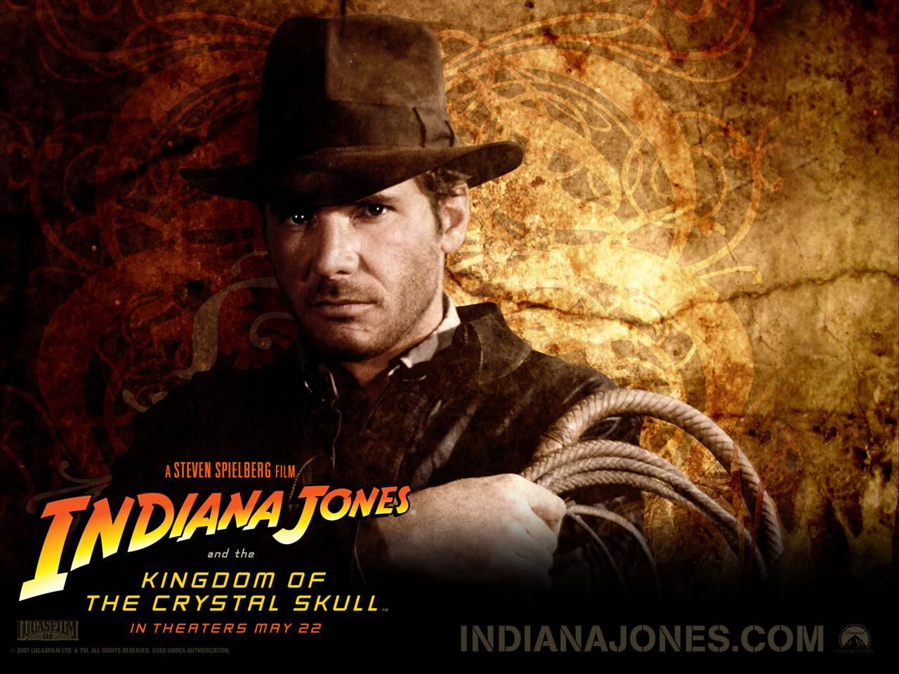 Фильм Индиана Джонс и Королевство Хрустального черепа | Indiana Jones and the Kingdom of the Crystal Skull - лучшие обои для рабочего стола