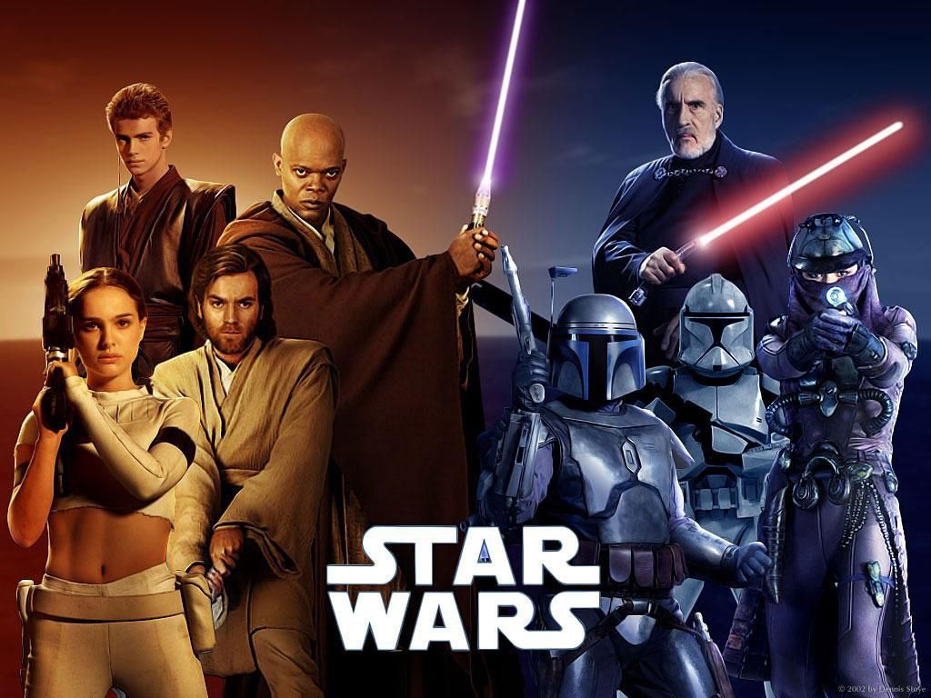 Фильм Звездные войны: Эпизод 2 - Атака клонов | Star Wars: Episode II - Attack of the Clones - лучшие обои для рабочего стола