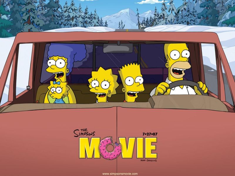 Фильм Симпсоны в Кино | Simpsons Movie - лучшие обои для рабочего стола