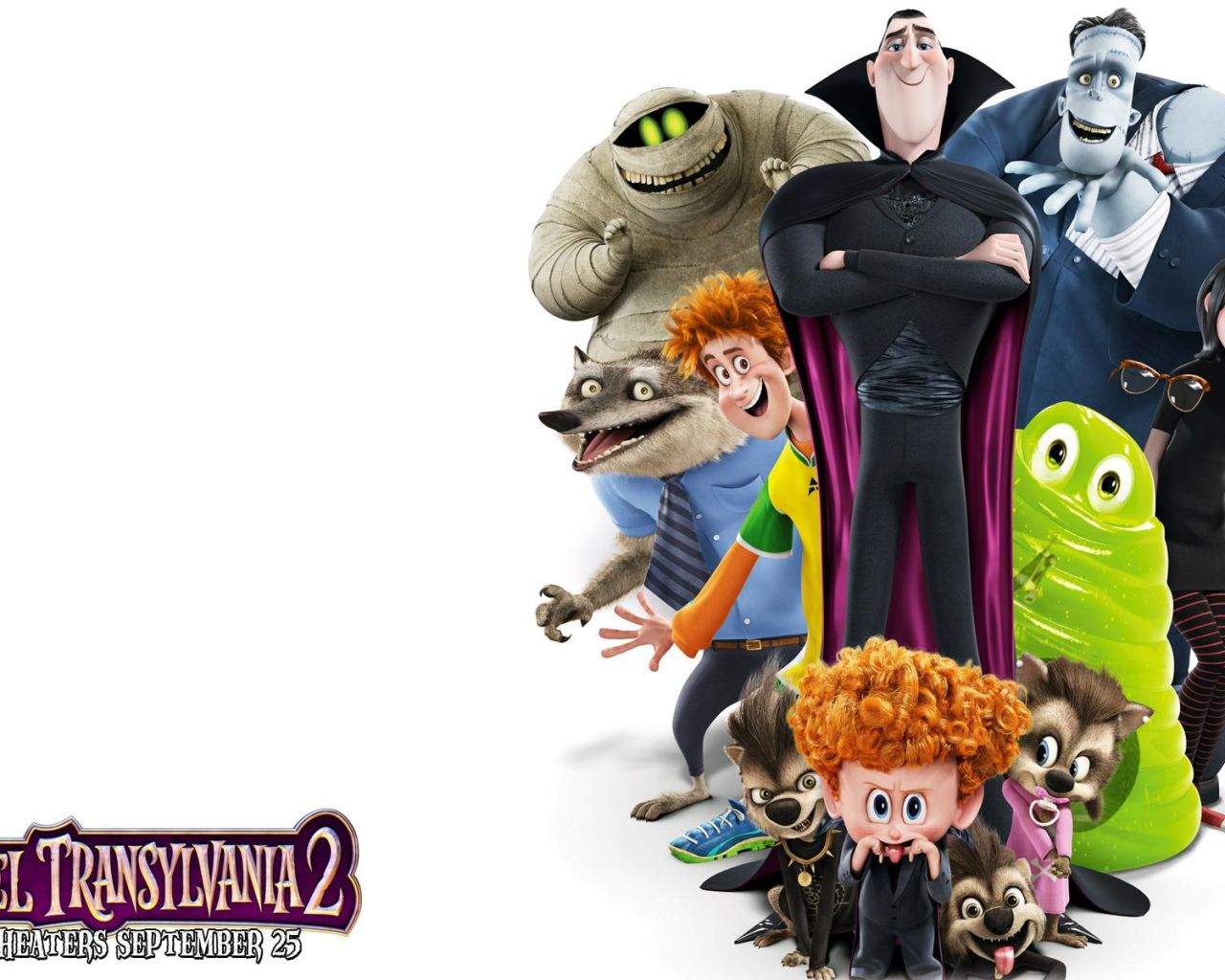 Фильм Монстры на каникулах 2 | Hotel Transylvania 2 - лучшие обои для рабочего стола