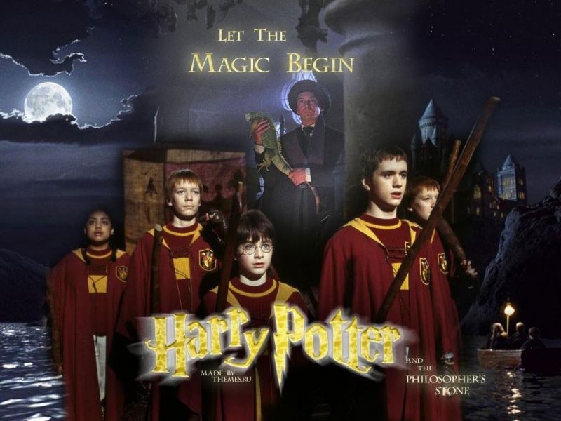 Фильм Гарри Поттер и философский камень | Harry Potter and the Sorcerer's Stone - лучшие обои для рабочего стола