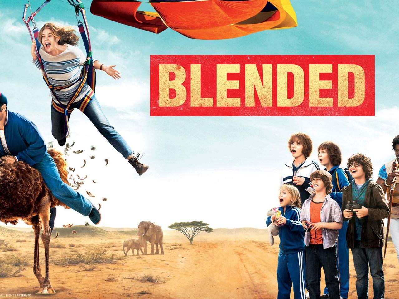 Фильм Смешанные | Blended - лучшие обои для рабочего стола