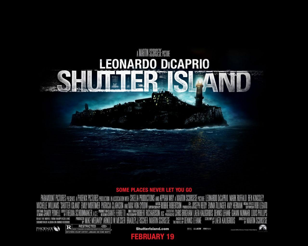 Фильм Остров проклятых | Shutter Island - лучшие обои для рабочего стола